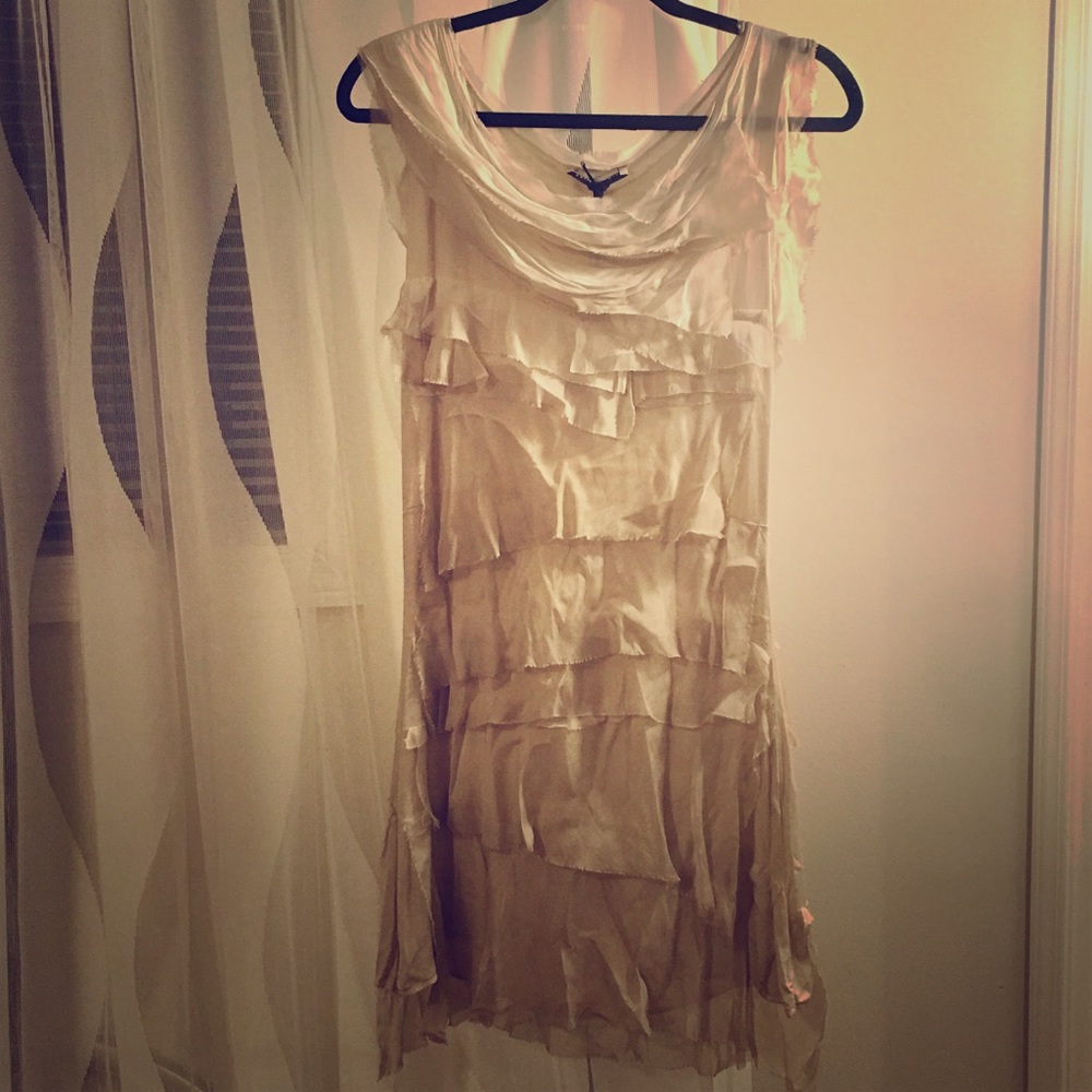 New with tags ivory dress by Tempo Paris